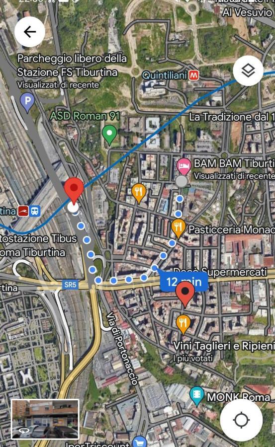 Appartamento Bam Bam Tiburtina Roma Esterno foto